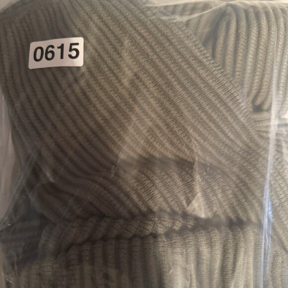 Lunya Reversible Sweater Organic Cotton Silk Pullover Green Small Oversized - Picture 9 of 9